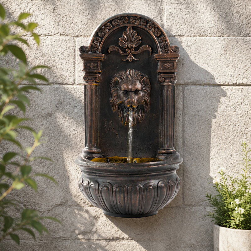 Outdoor Wall Base Fountain