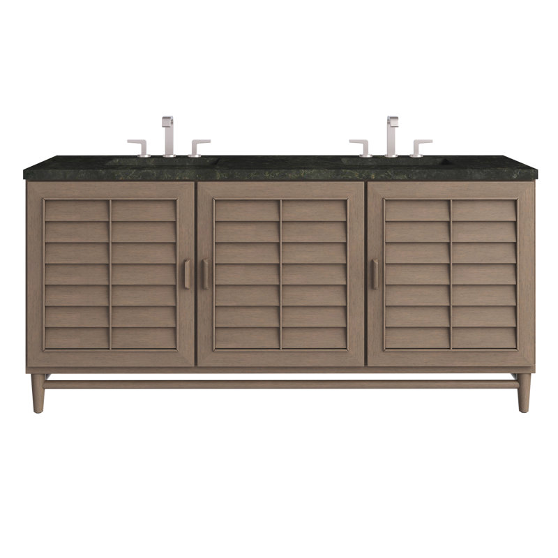 Portland 72" Double Bathroom Vanity Set, Widespread, Phantome Eclos
