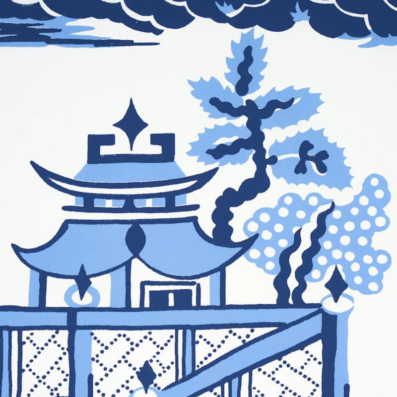 Nanjing Wallpaper, Porcelain