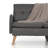Morgandy Faux Leather 52'' Reception Loveseat-1272552027