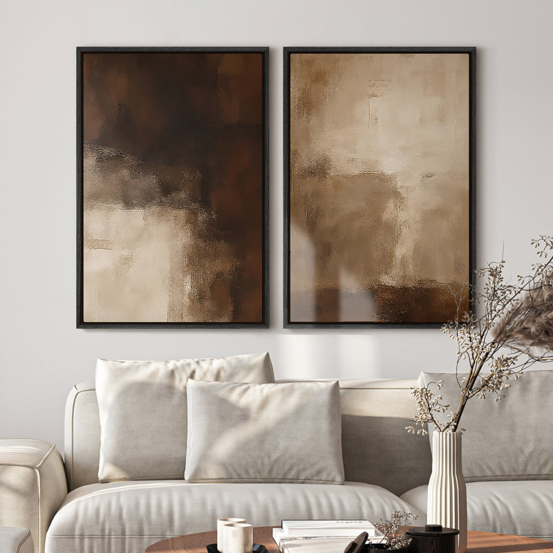 Art mural encadré sur toile, impressions murales abstraites rétro 24 "x 36", H 36 po x l 24 po, Noir