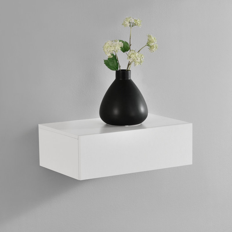 Rodarius 46cm W Solid + Manufactured Wood Bedside Table