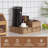 Wooden Coffee Bar Organizer With Drawers And Compartments For Coffee Pods, Mugs, And Condiments - Storage Solution For Your Coffee Station