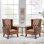 Fauteuil à oreilles 31,5 po en similicuir