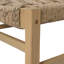 Fauteuil club d'extérieur en bois d'acacia Ellery Modern-130157092