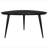 Xander Black Triangular Solid Wood Coffee Table