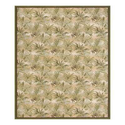 Green Keukenhof Indoor/Outdoor Botanical Rug