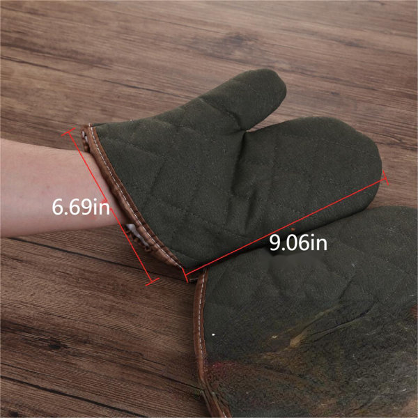 Captive Gala 100% Cotton Oven Mitt Set