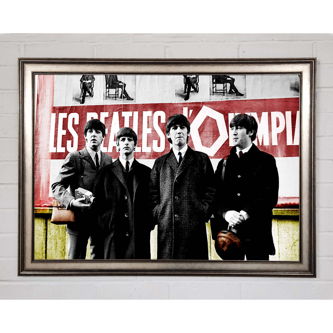 Die Beatles in Liverpool - Einzelne Bilderrahmen Kunstdrucke