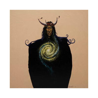 Crown Of Horns by Lawrence Lee - Wrapped Canvas Print
