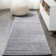 Asal Haze Solid Low-Pile Gray Rug