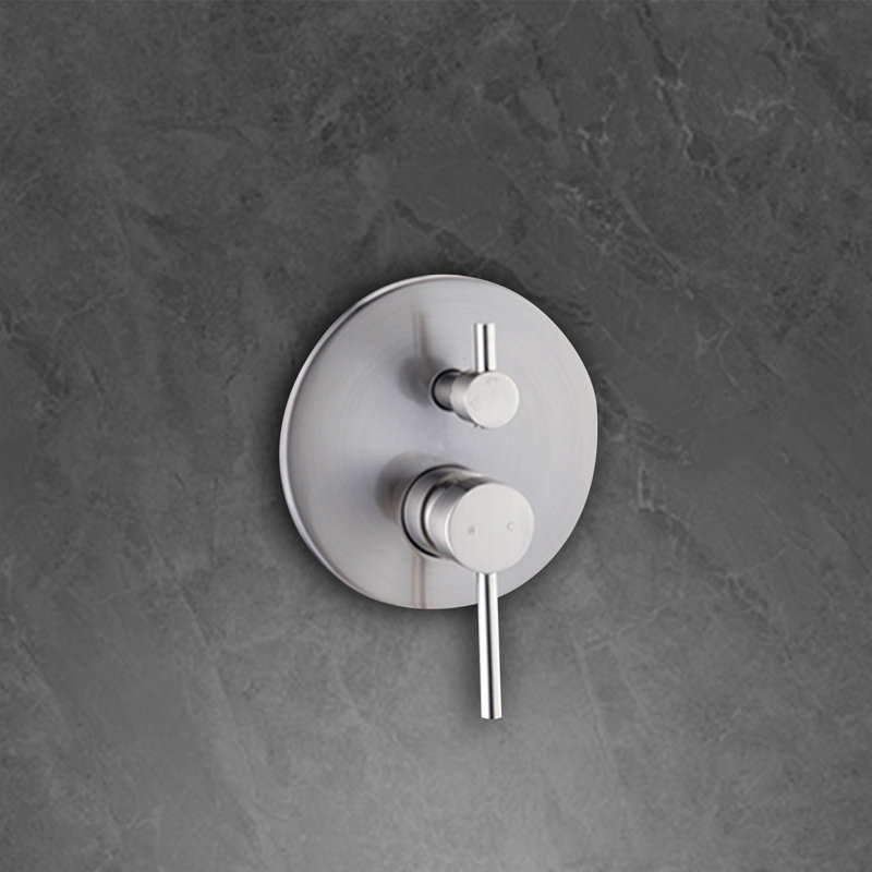 Wall Mounted Shower Only Faucet, Brushed Nickel