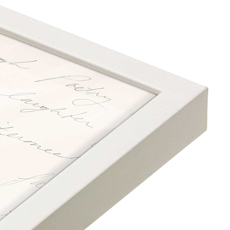 «Books and Blooms I» par Yvette St. Amant, reproduction d'art, H 30 po x l 30 po, Blanc