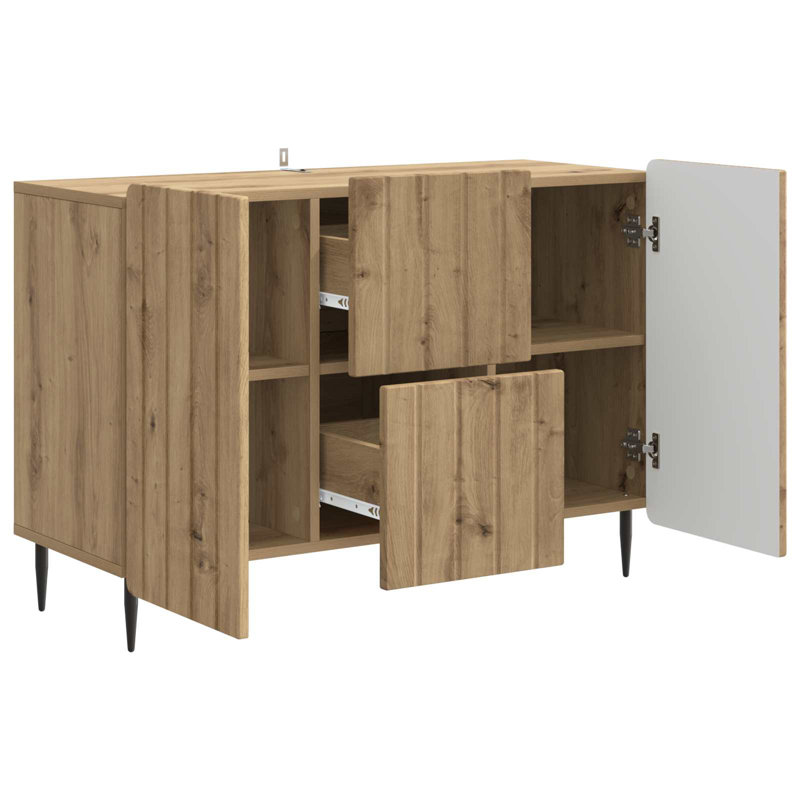 89cm Sideboard, Artisan Oak