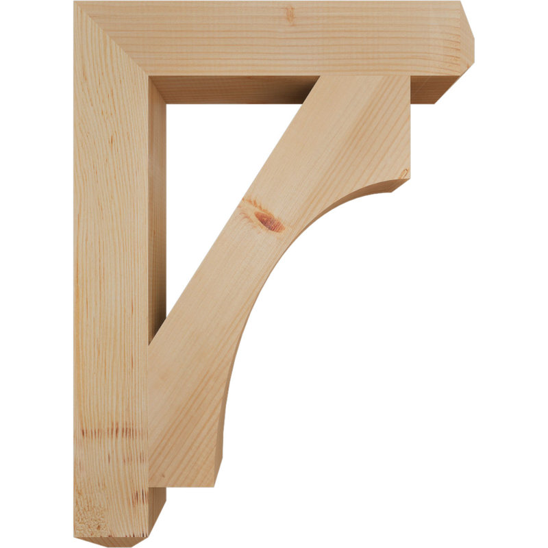 Support l 3 1/2 po x P 22 po x H 30 po Westlake Craftsman, H 30 po x l 3,5 po x P 22 po, Douglas, Lisse