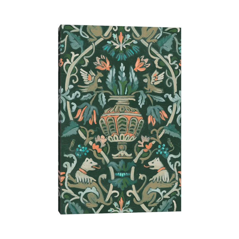Verdant Tapestry I by June Erica Vess - Wrapped Canvas Print, 66.04 cm H x 45.72 cm W