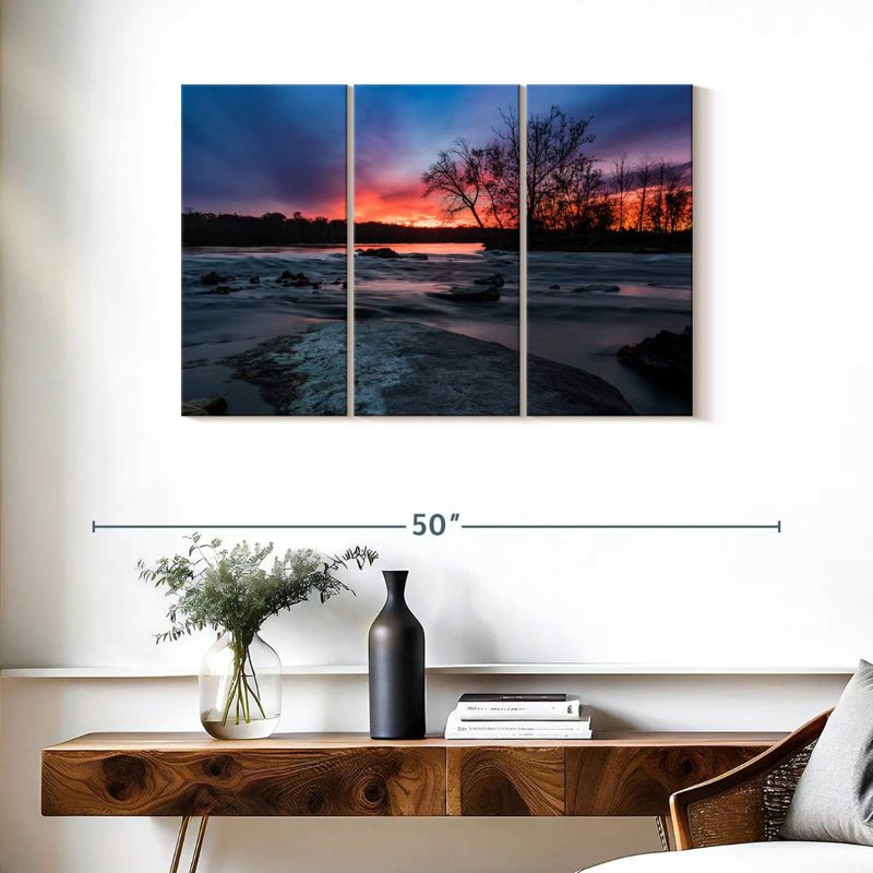 Alvord Sunset At Belle Isle, 24" H x 38" W