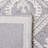 Micro-Loop Hand Tufted Cotton With Latex Geometric Rug-2105467955