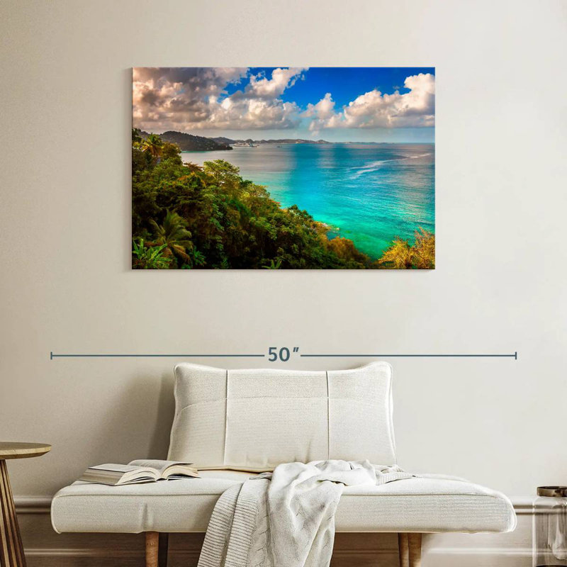 Gillard Grenada Island Bay, H 26 po x l 39 po