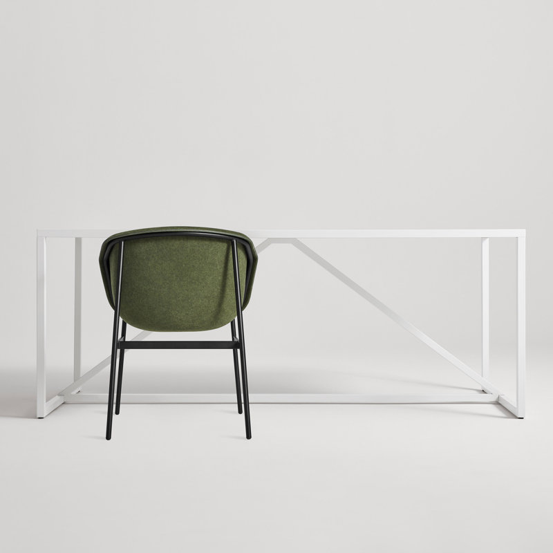 Past Life Upholstered Arm Chair, Olive, Black