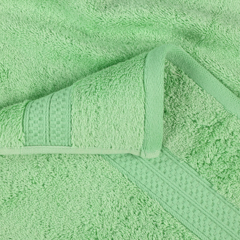 Spring Green Bamboo Cotton Blend 4-Piece Bath Towel Set