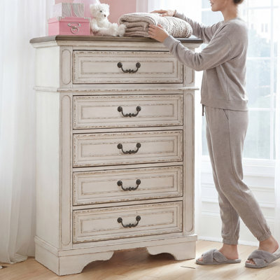 Heraldas 34'' W 5 - Drawer Dresser