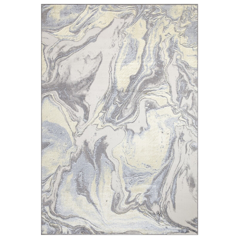 Aamilah Abstract Indoor / Outdoor Area Rug, Rectangle 120 x 170cm