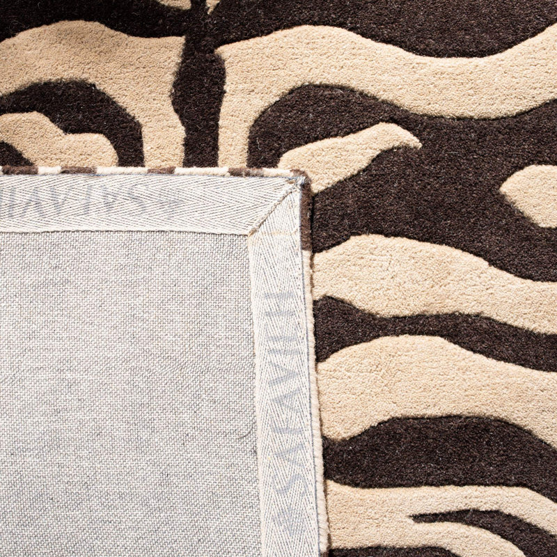 Tapis en laine touffeté à la main Christoper, Tapis de couloir 2 pi 6 po x 8 pi