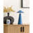 Wireless LED Table Lamp APAYAO With Dimmer Metal Blue-1939605397