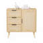 Commode en rotin