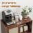 Rattan Accent Cabinet With Adjustable Shelves-1670196466
