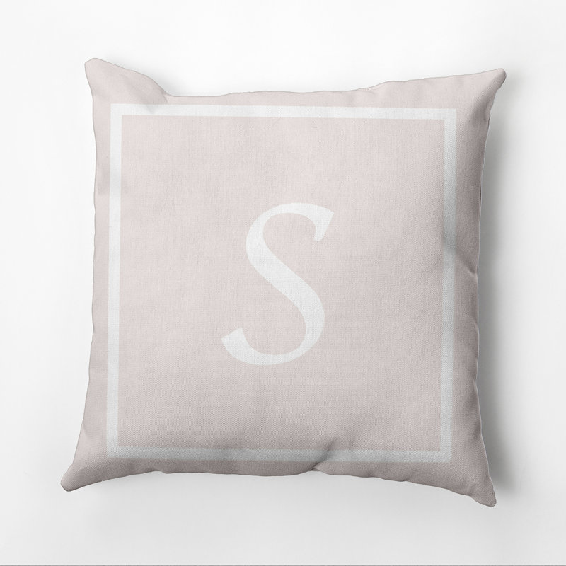Reversible Throw Pillow, Ivory/White, 26"x26", S