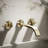 Components Wall-Mount Bathroom Sink Faucet Trim-125076247