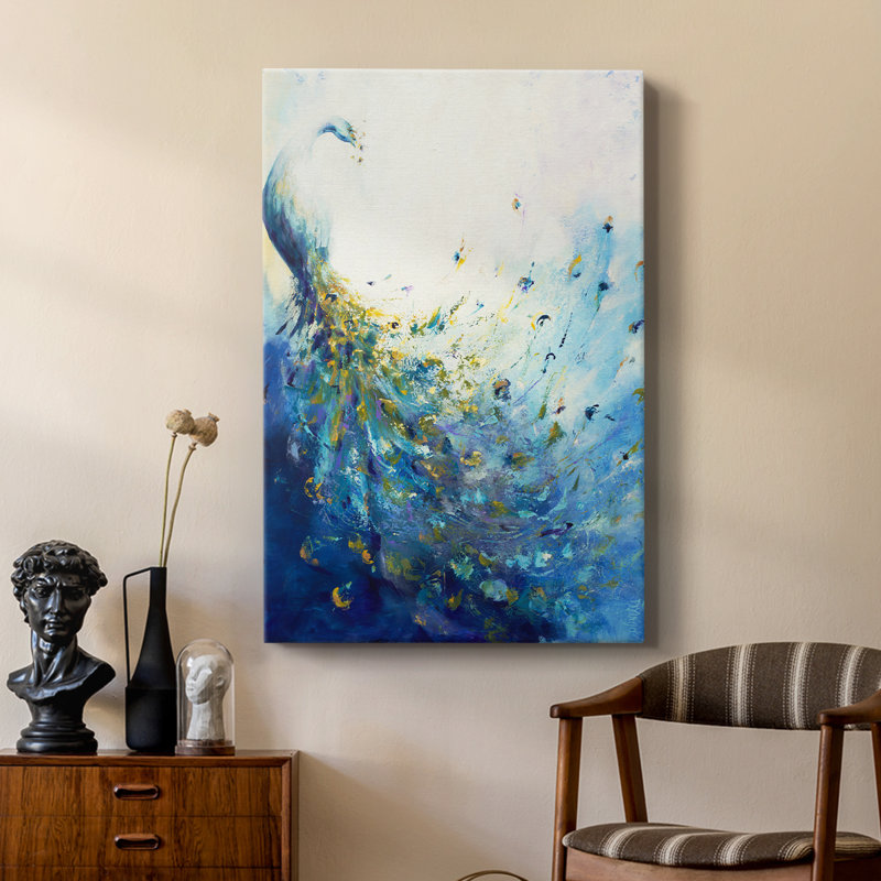 Plumage - galerie Cavas sur mesure, H 48 po x l 32 po