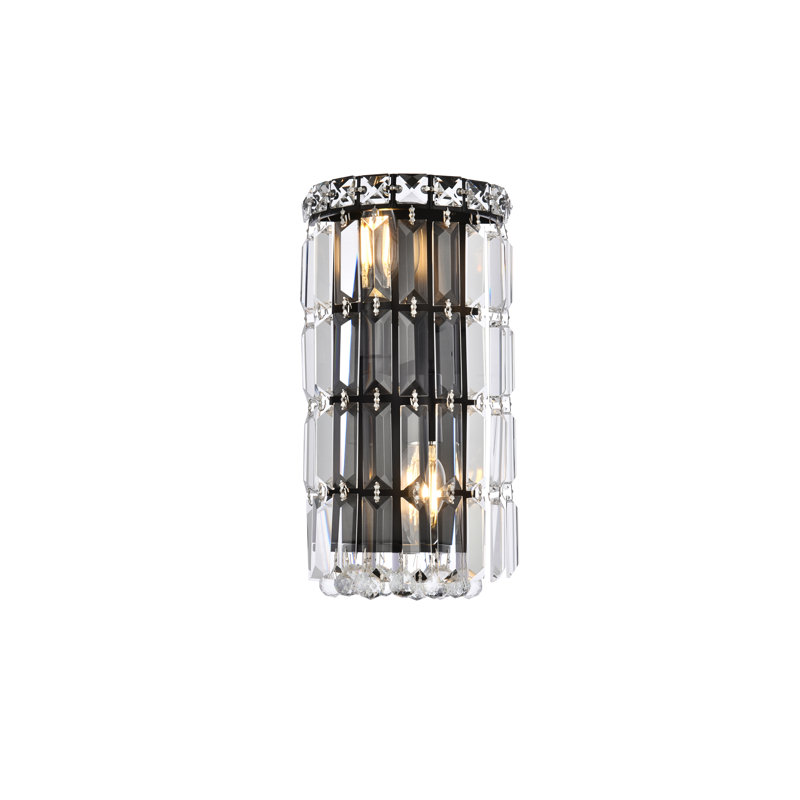 Redick Flush Mounted Sconce, 12" H x 6" W x 4" D