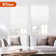  No Drill No Tool Cordless 1" Semi Sheer Light Filtering Cellular Shade