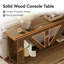 70.87cm Unfinished Solid Wood Console Table