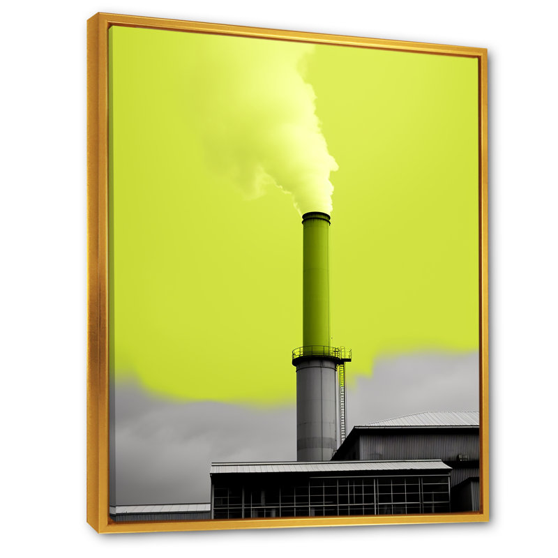 Impression sur toile, impression monochrome sur toile, Cadre flottant doré, H 40 po x l 30 po