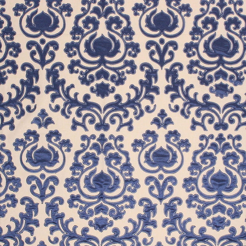 Tissu trocadéro Prive, Saphir