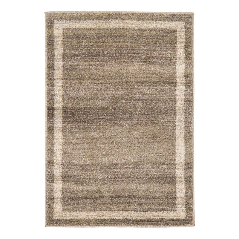 Tapis brun clair Songul, Rectangle 2 pi 2 po x 3 pi 1 po