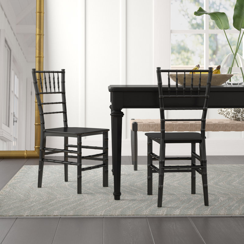 Chaise Chiavari Tioga, Noir