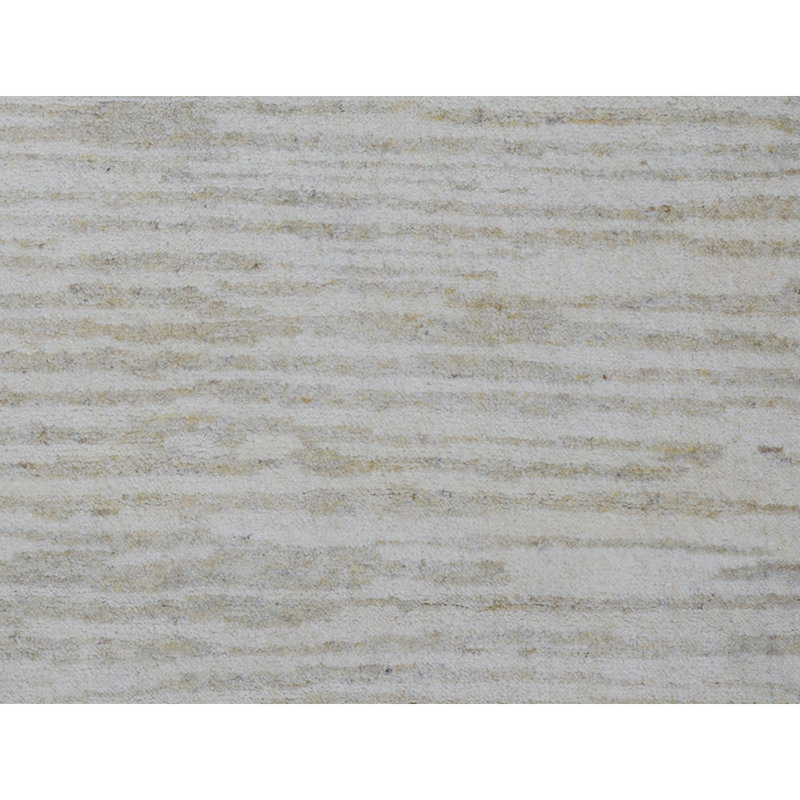 Wool Area Rug in Ivory, Rectangle 8' x 10'