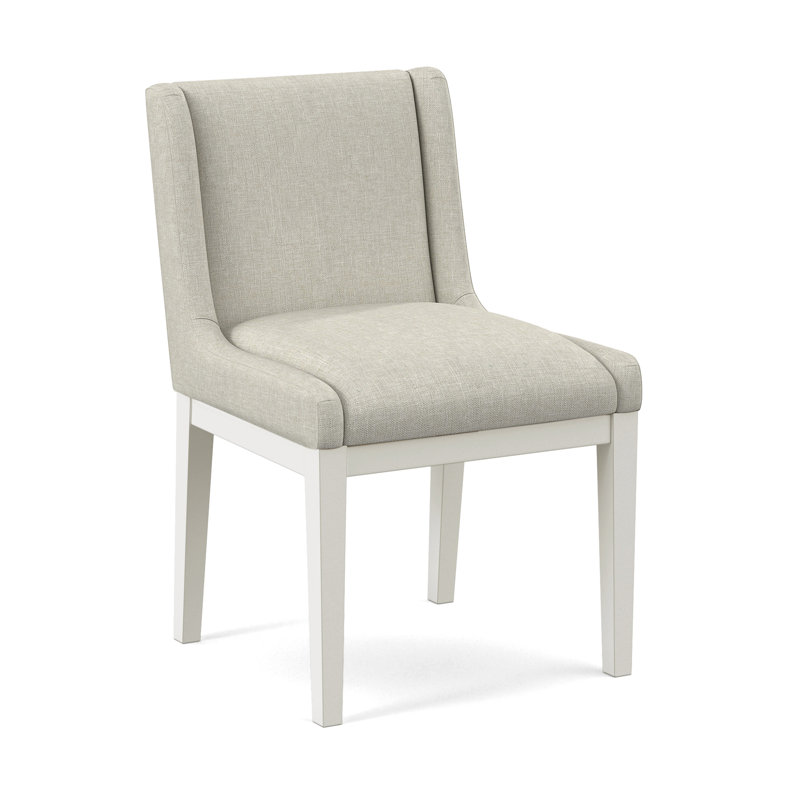 Upholstered Dining Chair, White, 61353-71