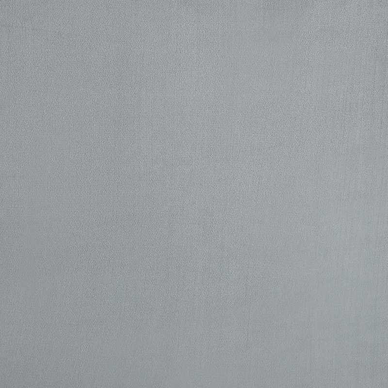 Chaise capitonnée grise et dorée