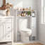 Rangement au-dessus de la toilette l 30 po x H 42 po x P 8 po Mckellar