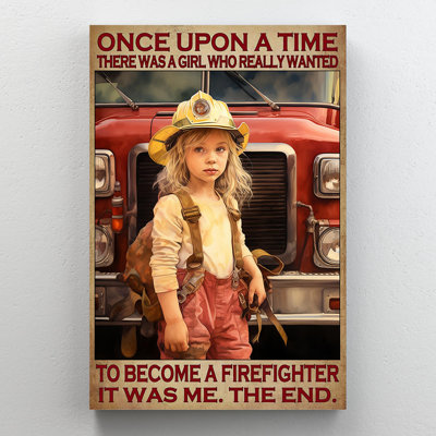 To Become A Firefighter 1 - 1 Piece Rectangle Grap " To Become A Firefighter 1 "