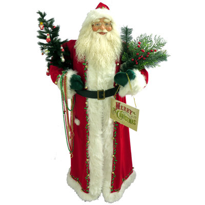 Figurine Merry Christmas Claus