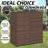 Gallon Water Resistant Poly Rattan Deck Box-72021623-122498495