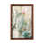 Toile avec cadre brun classique sélectionné