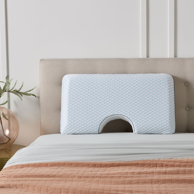 Gel Memory Foam Medium Cooling Pillow, Queen